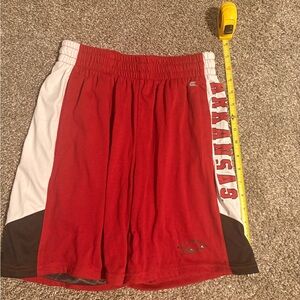 Colosseum Red and White Men's Athletic Shorts